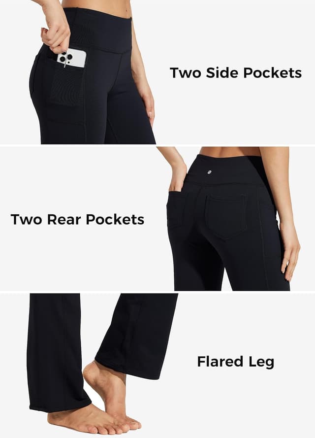 Detalle 2 de WILLIT Thermo Leggings Damen gefüttert, High Waist