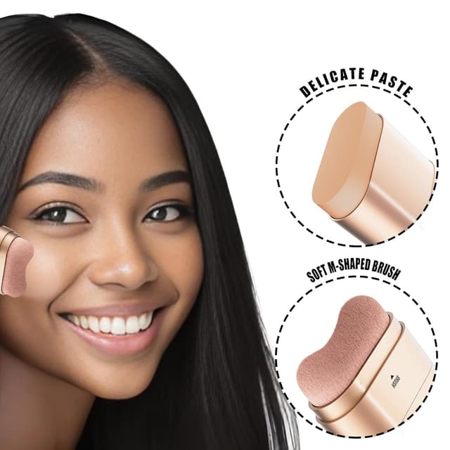 Thumbnail 1 de Creme-Concealer 2-in-1 Doppelkopf-Abdeckstift (Pinsel + Concealer) für Aknenarben, dunkle Ringe & Flecken