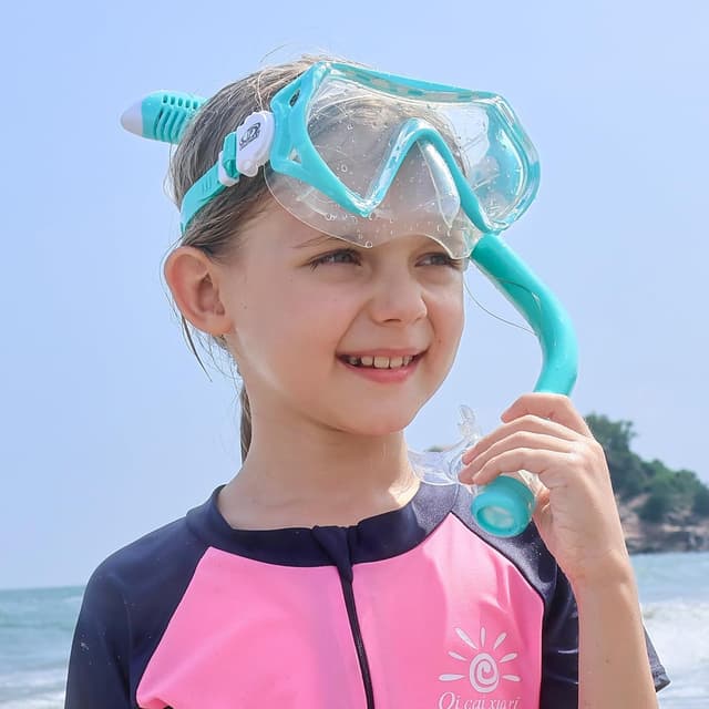 Thumbnail 6 de Findway Kinder-Taucherbrille für Schnorchel 180°