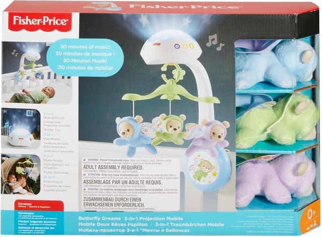 Thumbnail 5 de Fisher-Price Butterfly Dreams projection mobile