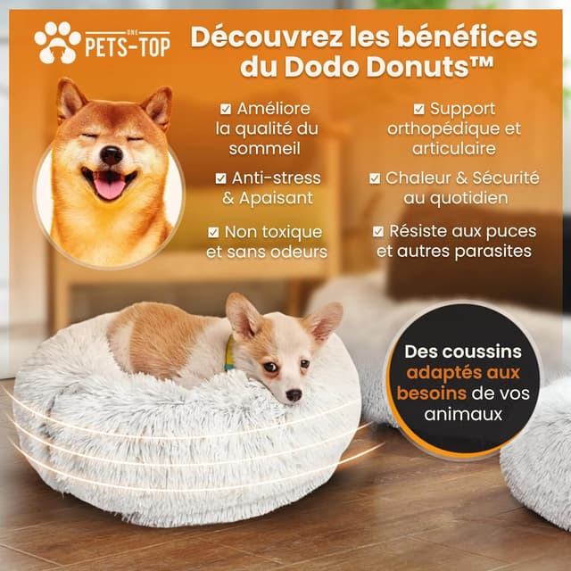 Thumbnail 5 de One PETS-TOP Coussin Donut 130 cm