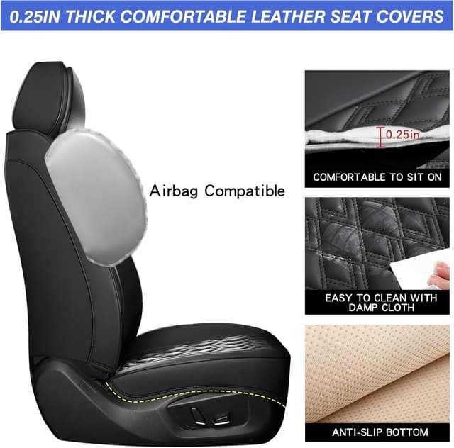 Thumbnail 1 de COMFDRIVE Seat Covers 5-Seater Set