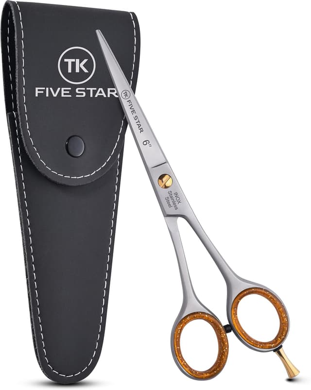 Detalle de TK Five Star Mercury Friseurschere 6 Zoll