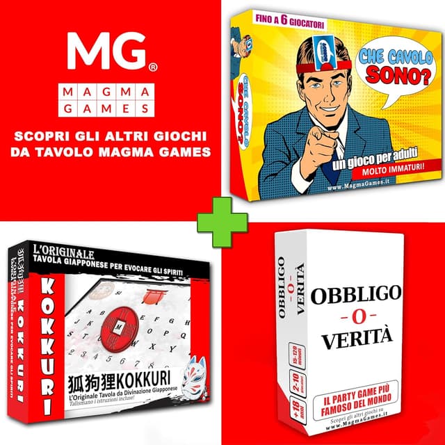 Thumbnail 6 de Magma Games: Che Cavolo Sono? gioco da tavolo party per adulti e ragazzi (2-6 giocatori) in italiano