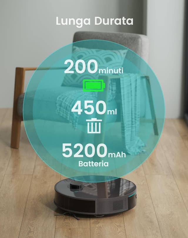 Thumbnail 5 de LEFANT N3 Robot Aspirapolvere 10000Pa