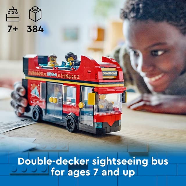 Thumbnail 2 de LEGO City 60407 Red Double-Decker Bus