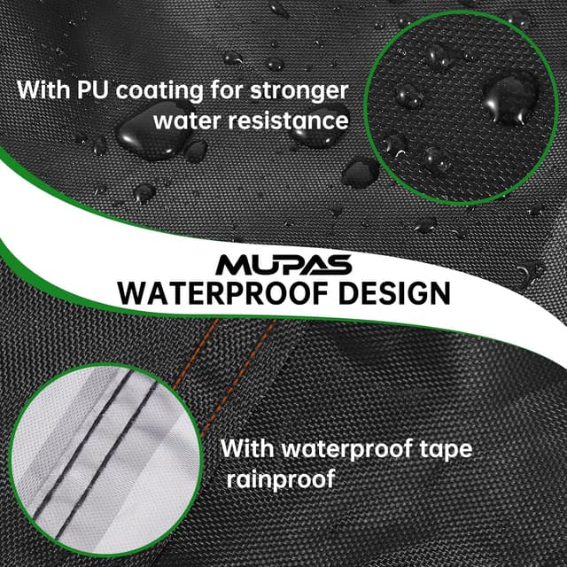 Detalle de MUPAS Schutzhülle für Gartenmöbel 180 x 120