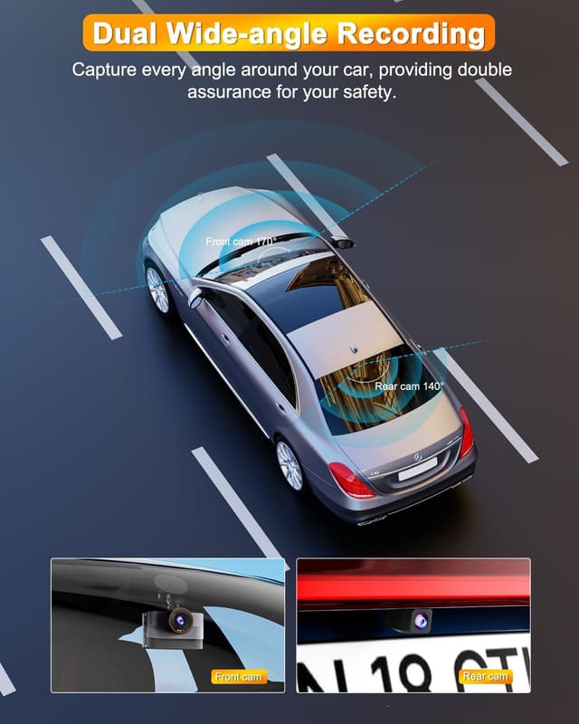 Thumbnail 6 de zhiroad Dashcam 4K con pantalla IPS 3