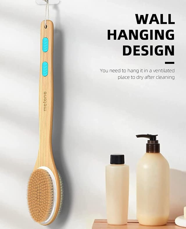 Thumbnail 6 de Metene Back Scrubber long wooden handle — body brush