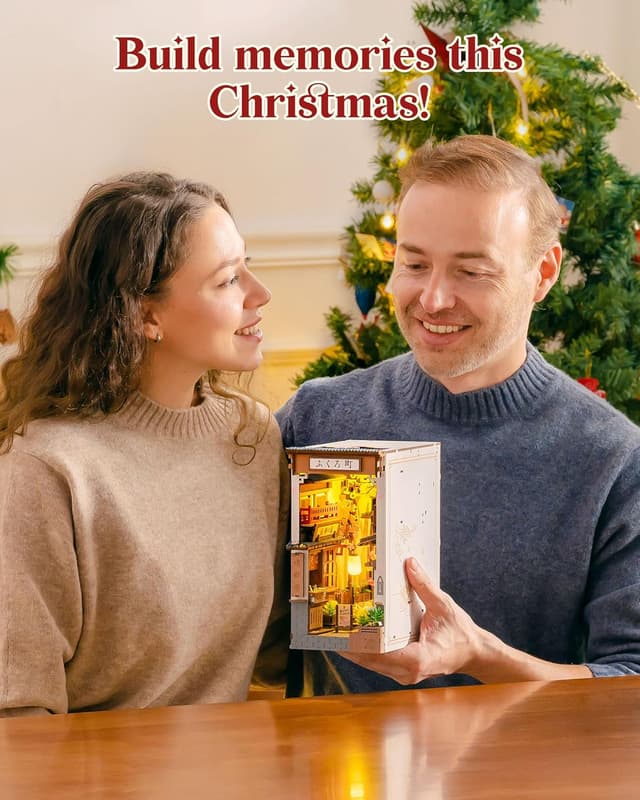 Thumbnail 4 de Rolife Book Nook Kit Sakura Wine Alley miniature diorama