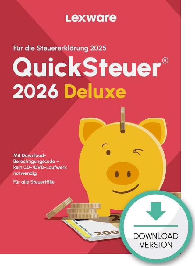 Imagen de QuickSteuer Deluxe 2026 Steuerprogramm en OfertitasTOP