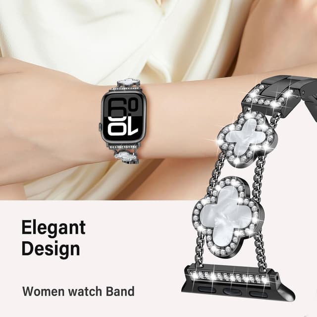 Detalle 2 de Sixmoat Straps Bling Bracelet for Apple Watch 44mm
