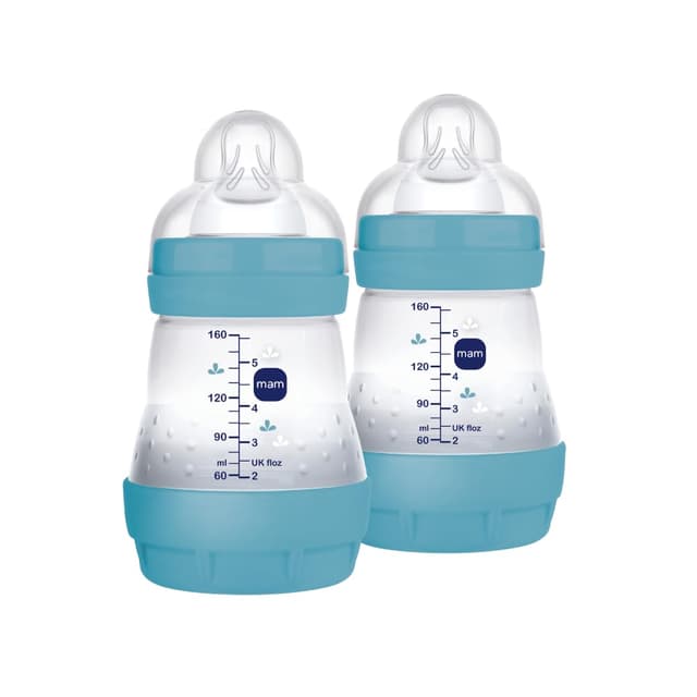 Thumbnail 1 de MAM Easy Start Flasche 160 ml 2er-Set Hellblau