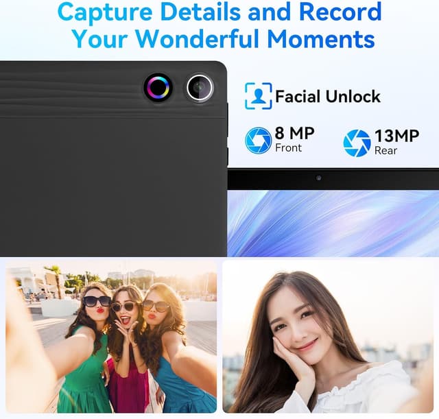 Thumbnail 4 de Freeski Tablets 10 inch Android 15 tablet, 24GB RAM