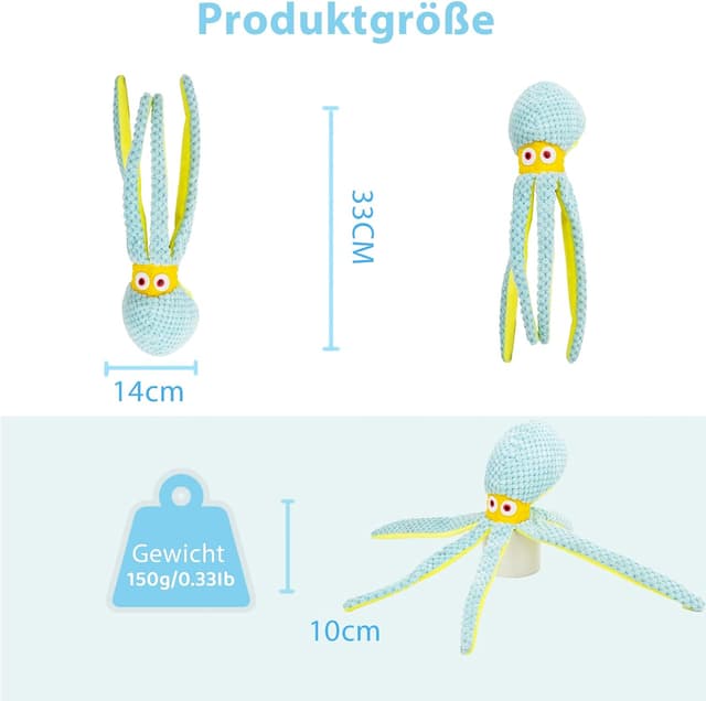 Thumbnail 2 de YIFRHYO Hundespielzeug Tauziehen 24,5 cm