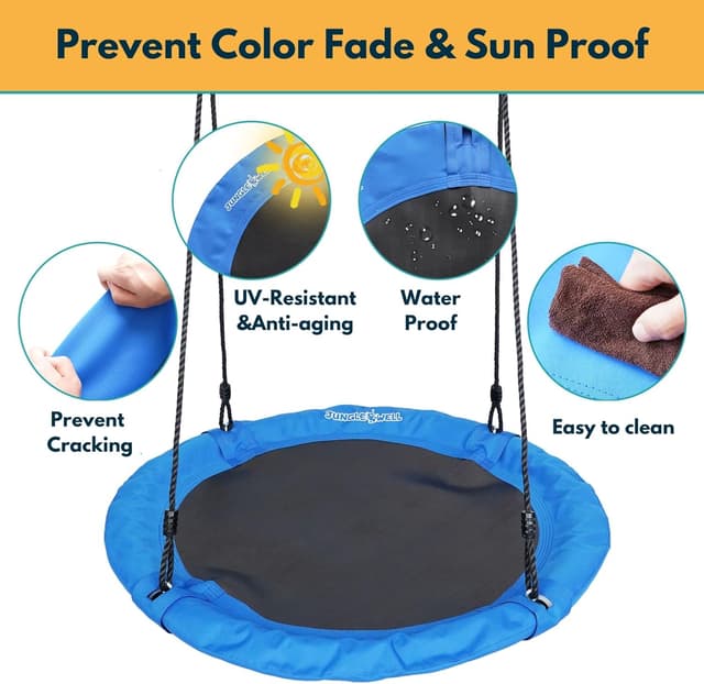 Thumbnail 3 de Jungle Well Nest Swing Seat for Kids 900D Oxford Fabric 🎠