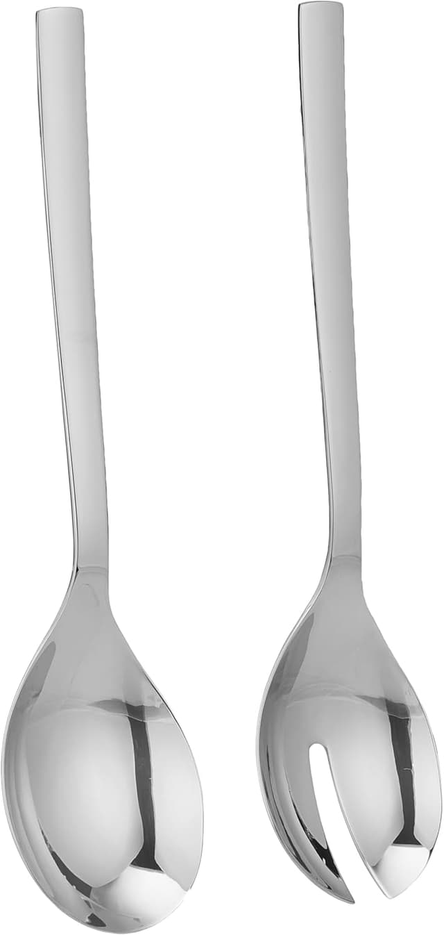 Detalle de WMF Nuova Cubiertos Ensalada 25cm 🍴 Acero Inoxidable, Lavavajillas