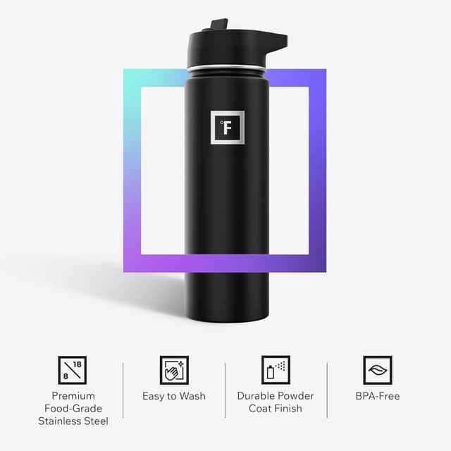 Thumbnail 4 de IRON °FLASK 40 oz Insulated Water Bottle 🚰