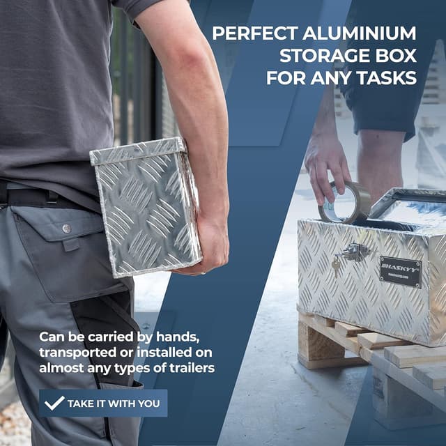 Detalle 2 de HASKYY Truckbox Alubox, cassetta 485 mm