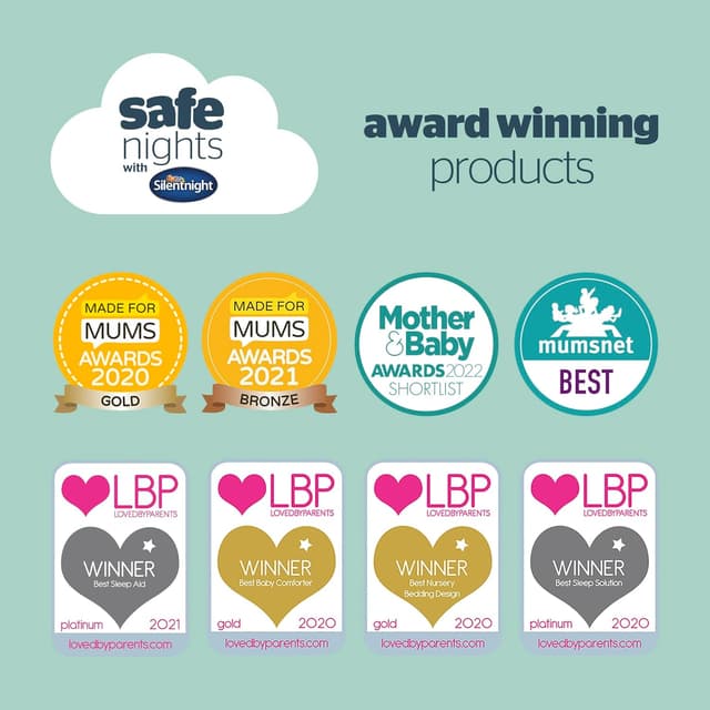 Detalle 2 de Silentnight Cot Bed Duvet Set, 4 tog