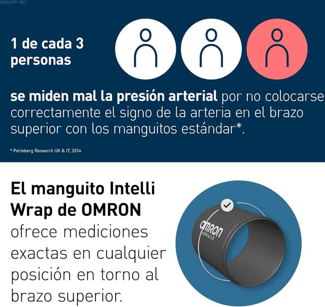 Thumbnail 2 de OMRON X4 Connect AFib tensiómetro 22-42 cm