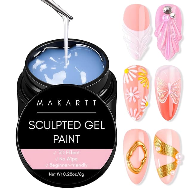 Detalle de Makartt 3D Gel Nail Art 0.28 fl.oz