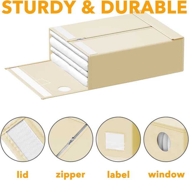 Thumbnail 5 de SpaceAid XL Bed Sheet Organizer 3-Pack