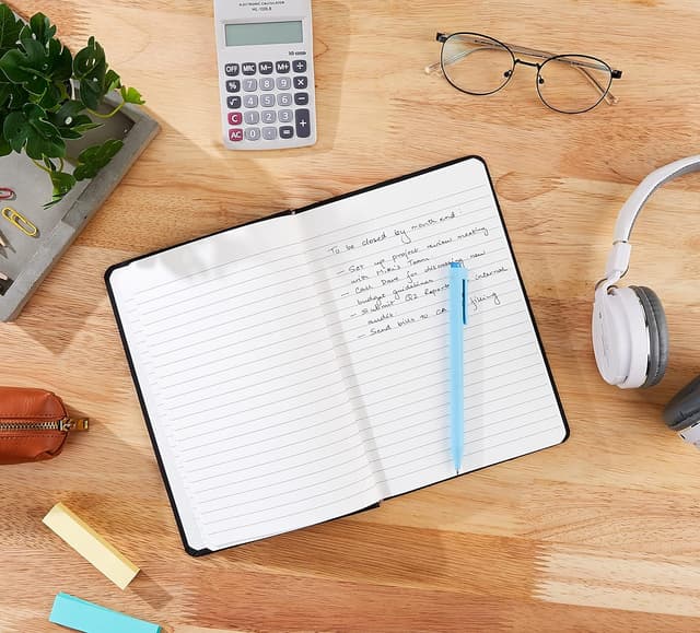 Thumbnail 4 de Amazon Basics Taccuino classico A5, pagine bianche 📝