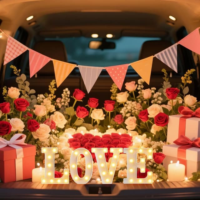 Detalle 2 de LED Zahlen Lampe 18 für Deko