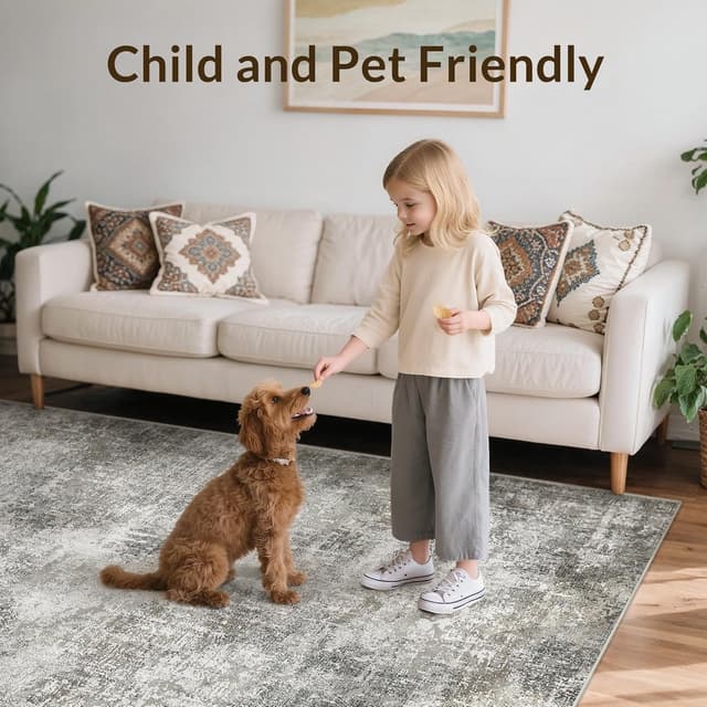 Thumbnail 1 de GENIMO Alfombra Salon Moderna 160x230 cm