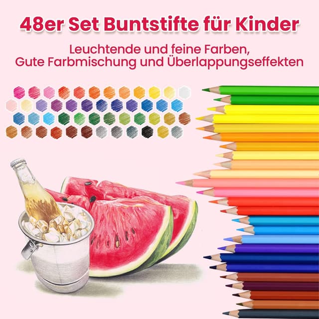 Thumbnail 1 de MARCO Buntstifte 48 Farben, Ölbuntstifte