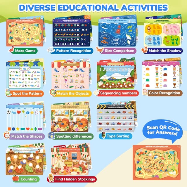 Thumbnail 4 de JoyCat Seek & Find Game Book 15 themes