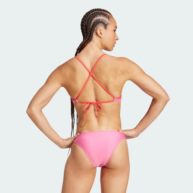 Detalle 2 de Adidas Bikini Colorblock X-Back Rosa