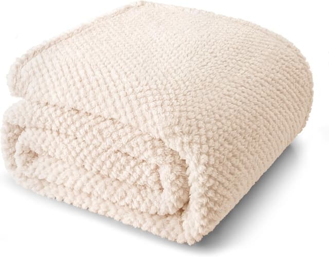 Detalle de Whale Flotilla Plaid polaire microfibre 220x240 cm blanc