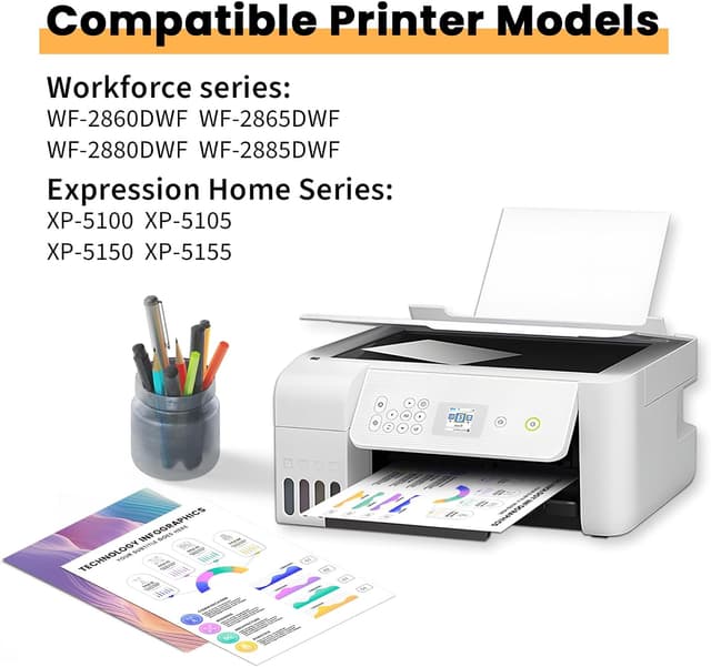 Detalle 2 de Torvon 502XL Cartuchos para Epson Expression y Workforce