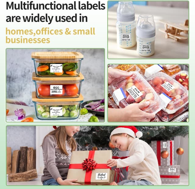 Thumbnail 6 de Phomemo M110: 3 rotoli di etichette autoadesive termiche (20x10 mm) per M110/M120/M220/M221