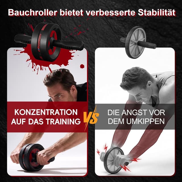 Detalle 2 de EnterSports Bauchroller Bauchmuskeltrainer 272 kg Tragfähigkeit