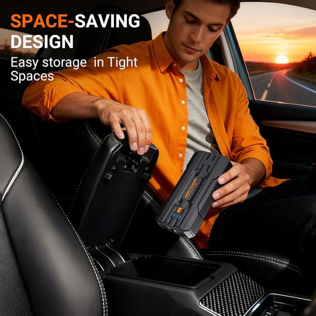 Thumbnail 3 de JDMCAR Jump Starter Power Pack 4000A