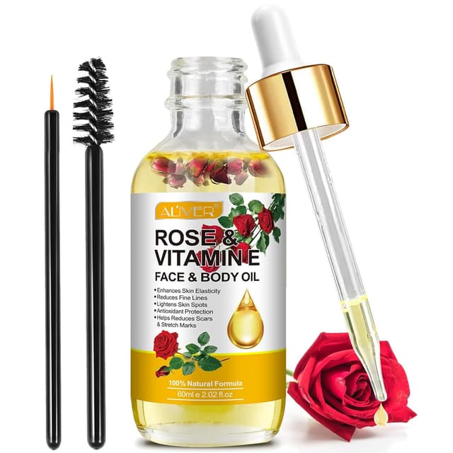 Imagen de Rosenöl Gesicht mit Rosenblüten 60ml en OfertitasTOP