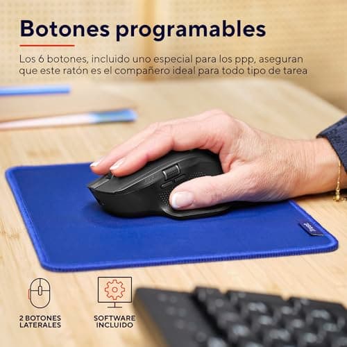 Thumbnail 6 de Trust Ozaa+ Ratón inalámbrico multidispositivo Bluetooth y 2,4 GHz