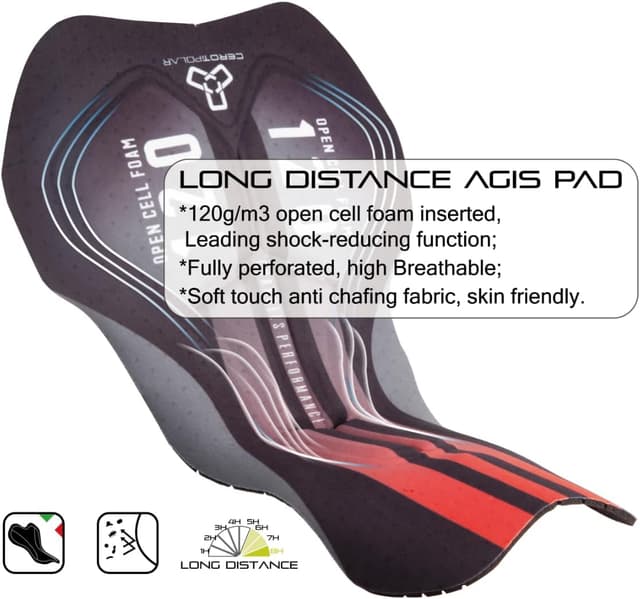 Thumbnail 5 de CEROTIPOLAR thermal fleece cycling bib tights