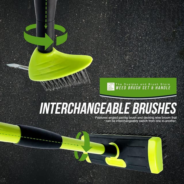 Detalle 1 de Weed Remover tool 2 brush set 80-140cm