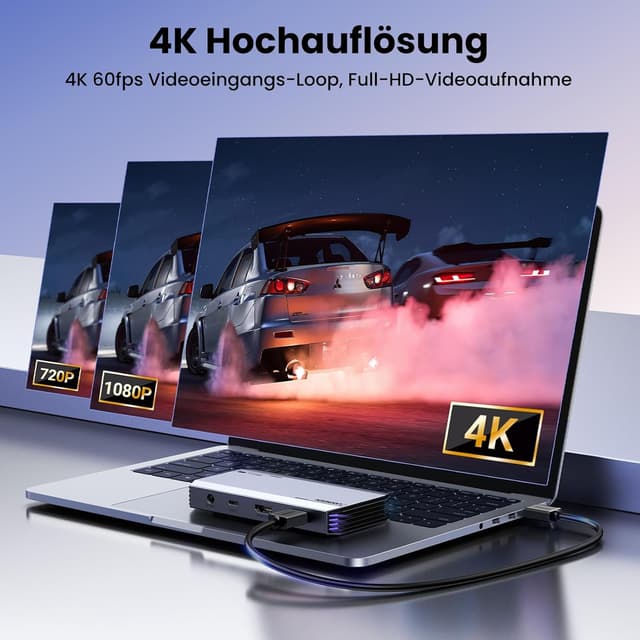 Detalle de UGREEN Video Capture Card 4K60Hz