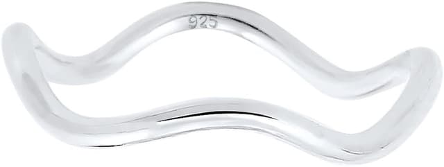 Thumbnail 1 de Elli Ring Wellen Minimal Geo 925 Silber 📿