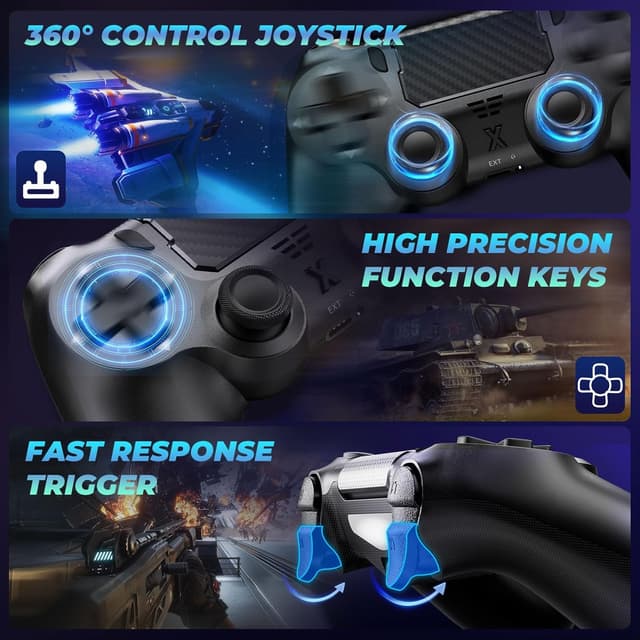 Detalle de Suoxiom Wireless Controller für P4 mit Bluetooth