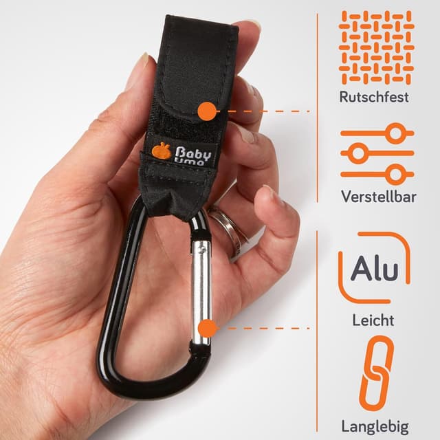 Detalle 2 de Baby Uma Kinderwagenhaken 5 kg Tragkraft