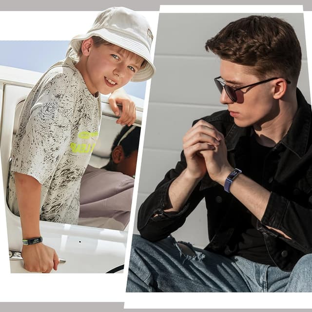 Thumbnail 6 de Fitbit Inspire 3 Nylon Sport Loop strap