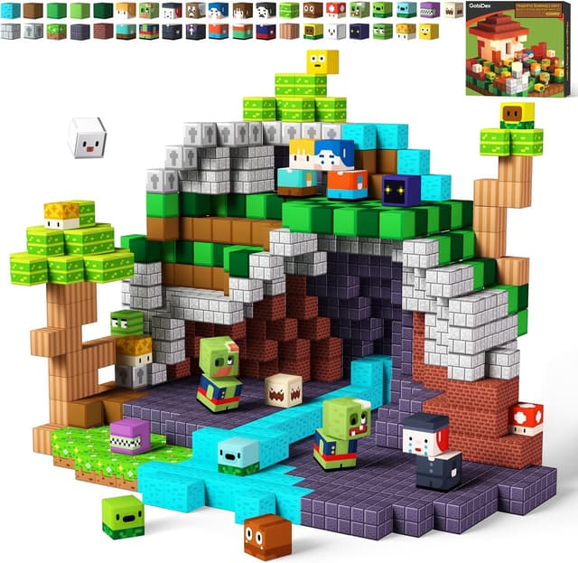 Detalle de GobiDex Magnetische Bausteine 100 Stück