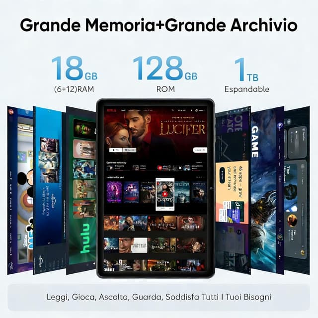 Detalle de MENTUME K50 Tablet Android 15 10 pollici