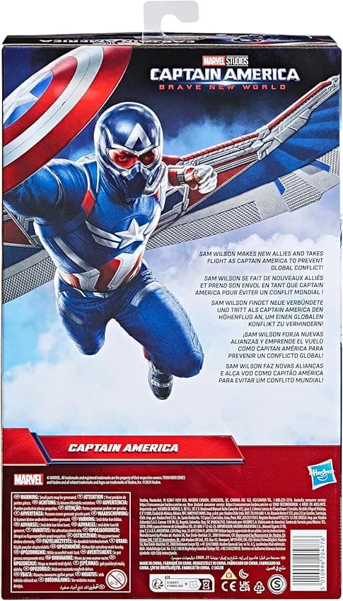 Thumbnail 4 de Marvel Studios Captain America Brave New World figura 30 cm
